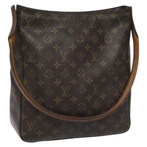 LOUIS VUITTON Monogram Looping GM Shoulder Bag M51145